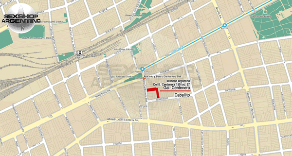 Sexshop Caballito 1 mapa